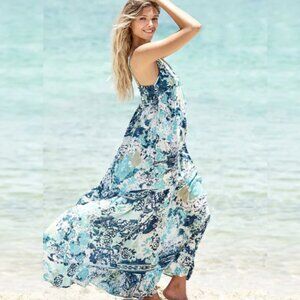 Debbie Katz Maxi Sundress L NWT